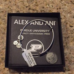 Alex and Ani Purdue Charm Bracelet